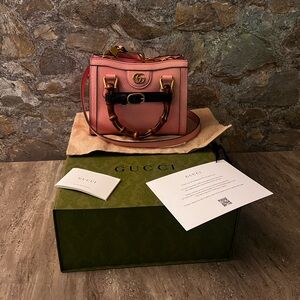 GUCCI DIANA MINI TOTE BAG